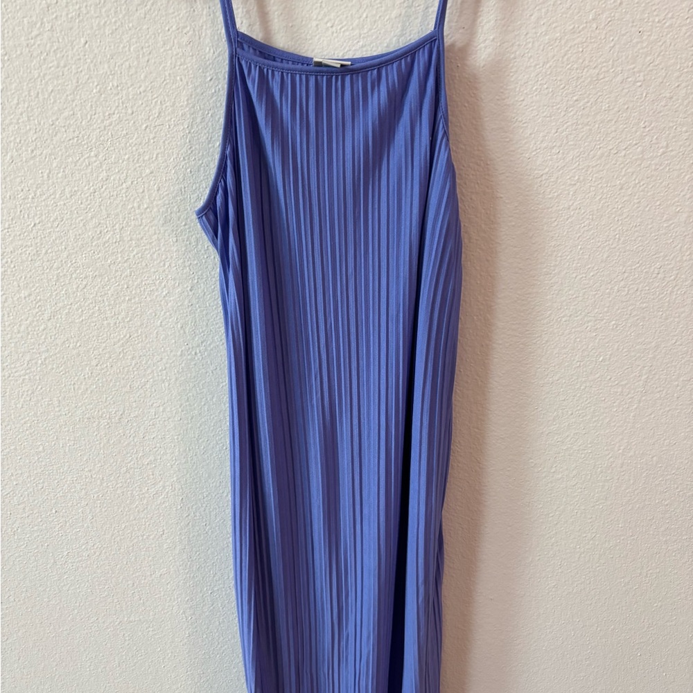 Target Size Medium Lavender-Blue Maxi Dress – Eco-Friendly & Gorgeous!